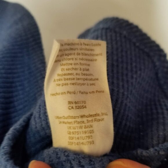 We The Free Waffle Knit Thermal Long Sleeve Top XS - Picture 6 of 7